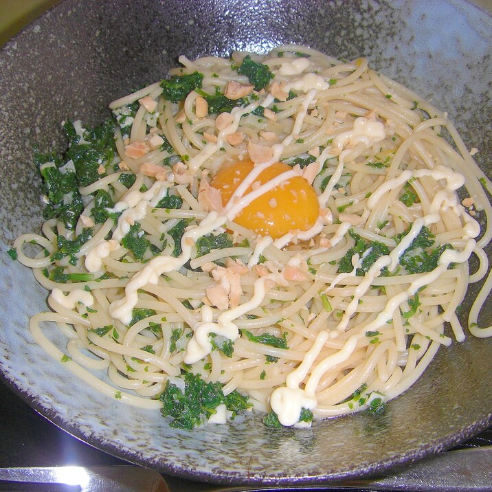 夏のお昼に！スタミナパスタ